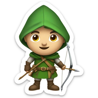 robin hood sticker