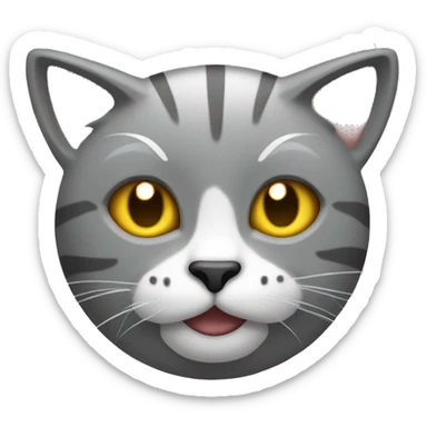 Main coin cat sticker