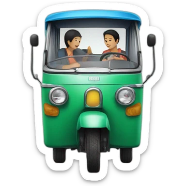 Tuk tuk sticker