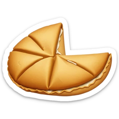 fortune cookie sticker