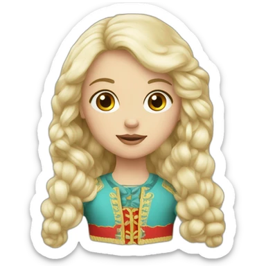 poupée russe sticker