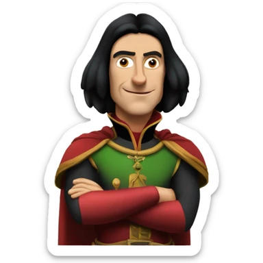 Lord Farquaad  sticker
