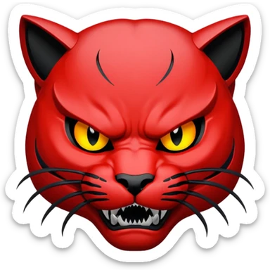 dodge challenger srt hellcat demon logo sticker