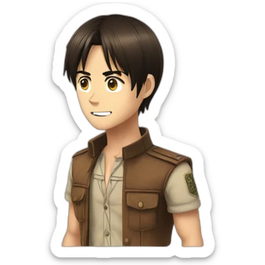 Eren Jaeger sticker