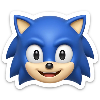 Sonic Emoji sticker