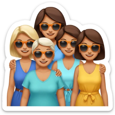 Aunties (5) traveling sticker