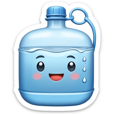 water canteen sticker