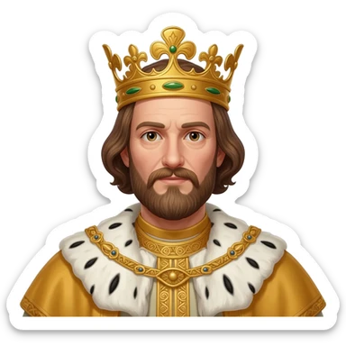 king Phillip II sticker