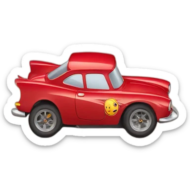 Flash mcqueen sticker