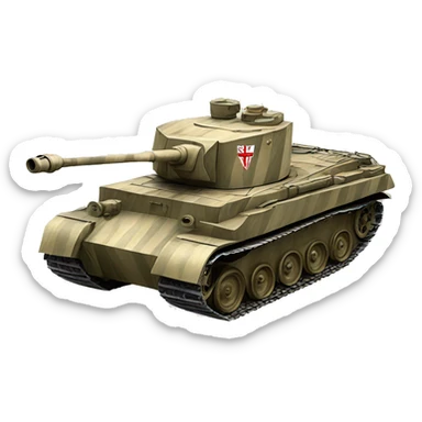 Tiger 1 Tank sticker
