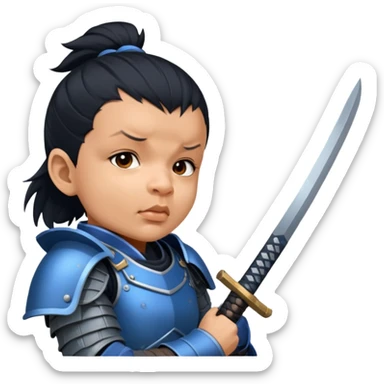 Samurai Defender sticker