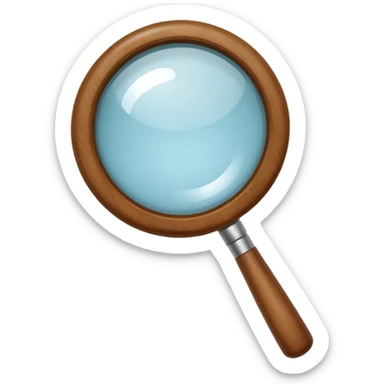 Magnifying Glass sticker