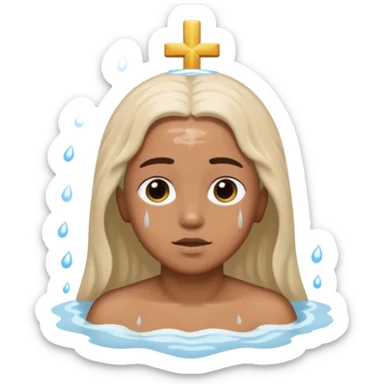 baptism sticker
