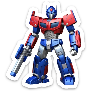 Optimus prime sticker