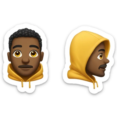 Don’t wear hoodies 😳 sticker