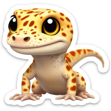 leopard gecko sticker