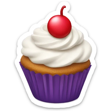Cupcake sticker