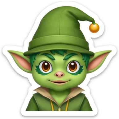 Gremlin saying 67 sticker