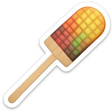 Paleta y pincel sticker