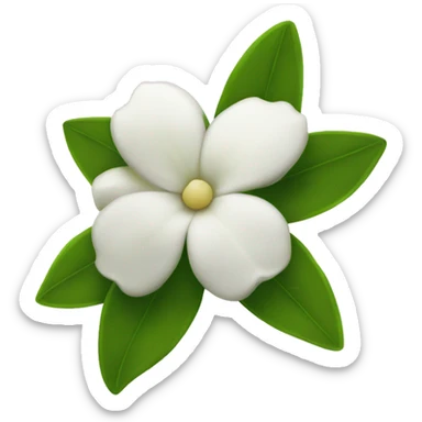 jasmin flower sticker