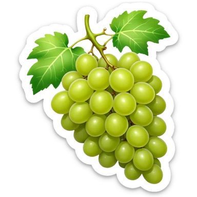 a grape in the sun sticker