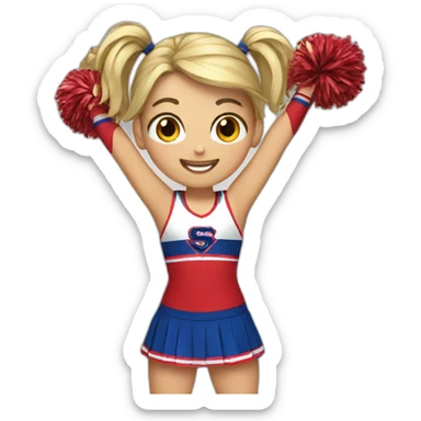 Cheerleading  sticker