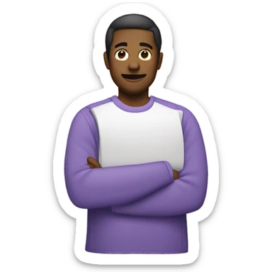 Lavender Netflix logo  sticker