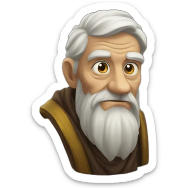 wise old man runescape sticker