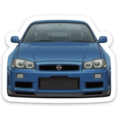 Nissan skyline r34 sticker