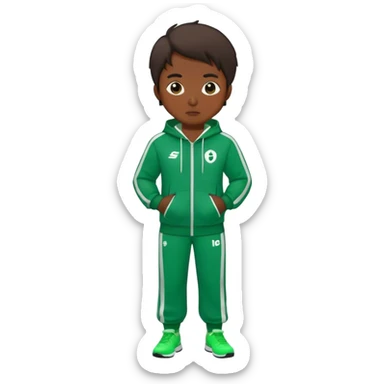 seong gi hun from squid game sticker