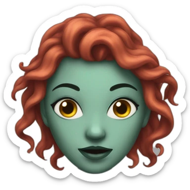 siren (evil mythical creature) sticker