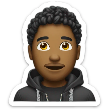 Laylow rappeur sticker