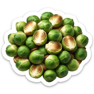 Brussel sprouts sticker