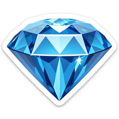 Blue Diamond sticker