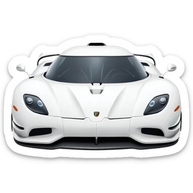 koenigsegg logo ghost sticker