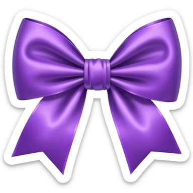 purple bow png form  sticker