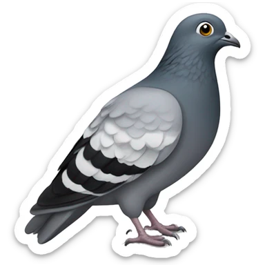 pigeon in state of ohio sticker