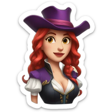 miss fortune sticker