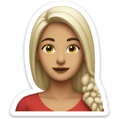 Lebanese woman sticker