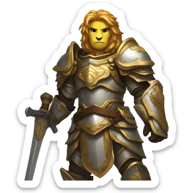 leonin paladin  sticker