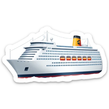 Navire de croisière sticker
