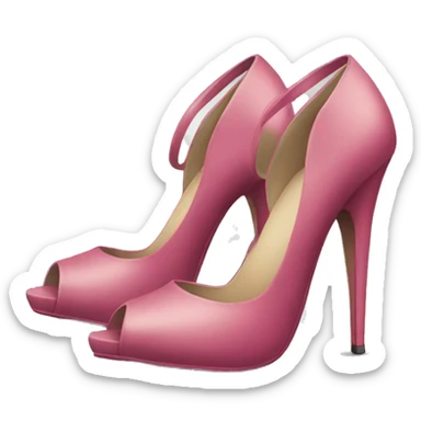 High heels sticker