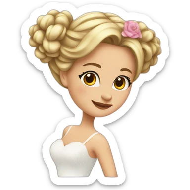 Bridal shower sticker