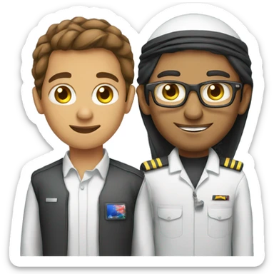 Indian tech support with Muslim pilot sticker