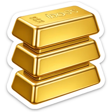 Gold bars  sticker