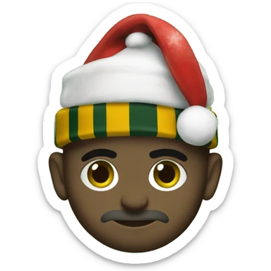 Packers Christmas sticker