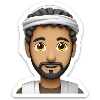 Arabic guy  sticker