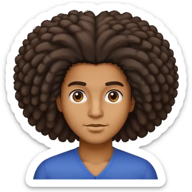 Big Dominican doo  sticker