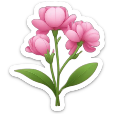 Flowers sticker