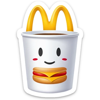 McDonald’s sticker